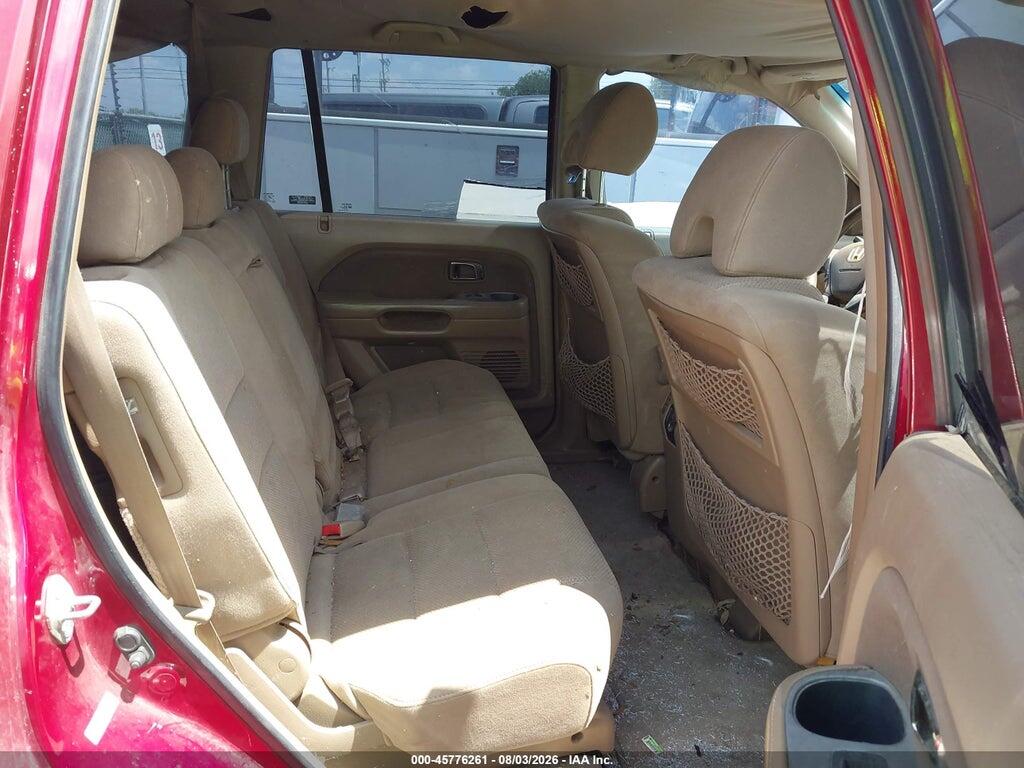 5FNYF28476B019613 2006 HONDA PILOT photo no. 8