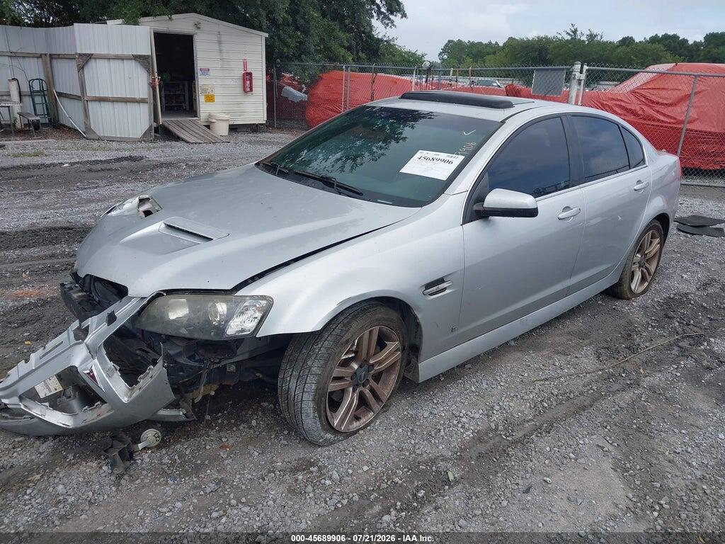 6G2ER57739L239363 2009 PONTIAC G8 photo no. 2