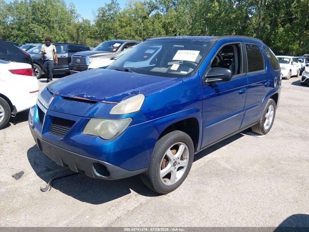 3G7DA03E73S563225 2003 PONTIAC AZTEK photo no. 2