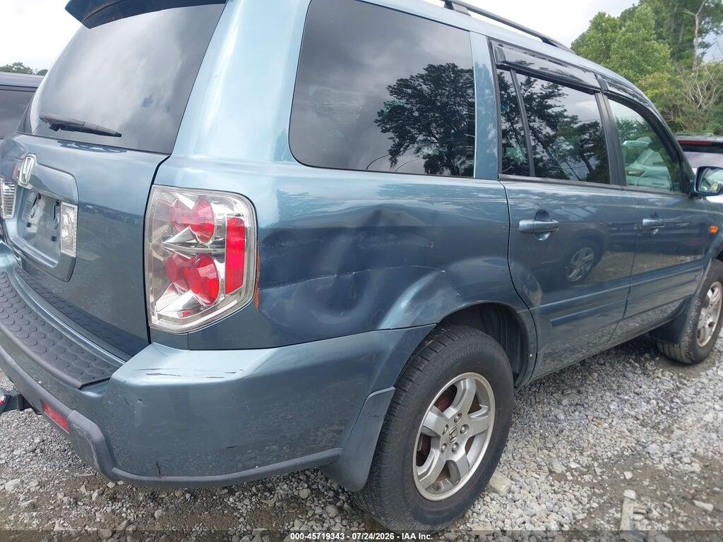 5FNYF28666B018356 2006 HONDA PILOT photo no. 6