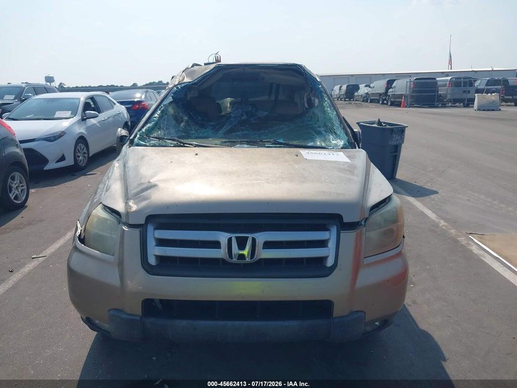 5FNYF28656B000575 2006 HONDA PILOT photo no. 12