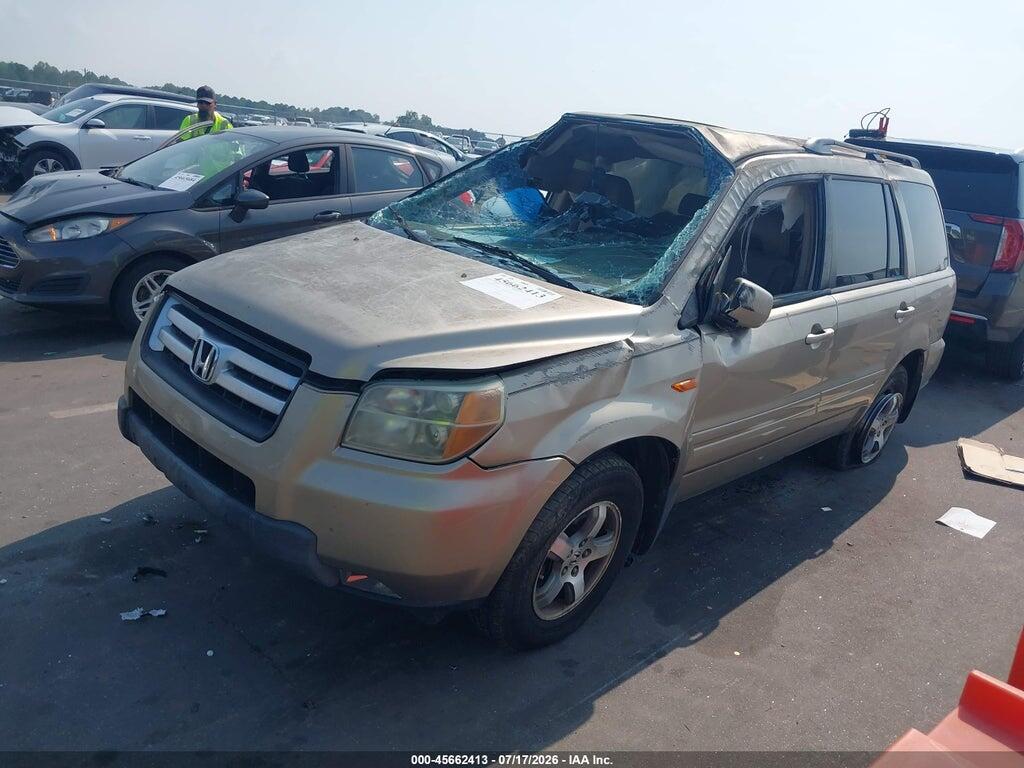 5FNYF28656B000575 2006 HONDA PILOT photo no. 2