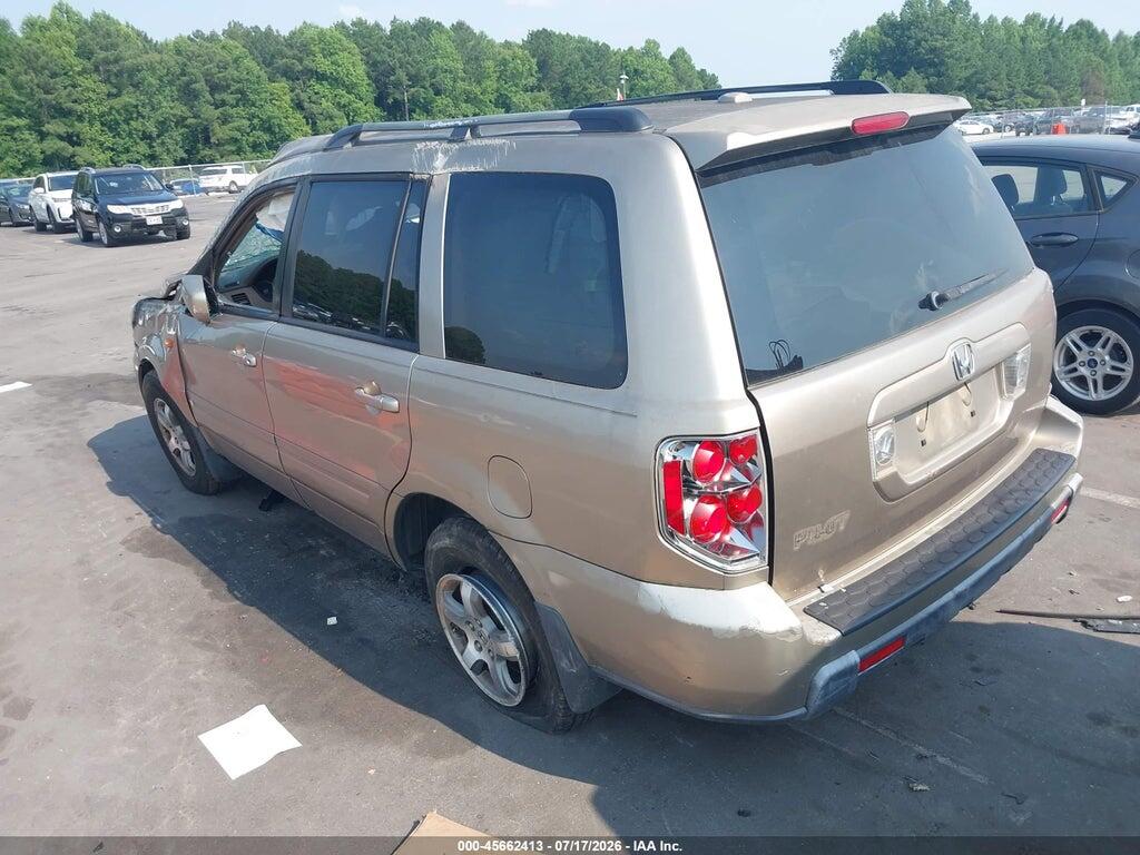5FNYF28656B000575 2006 HONDA PILOT photo no. 3