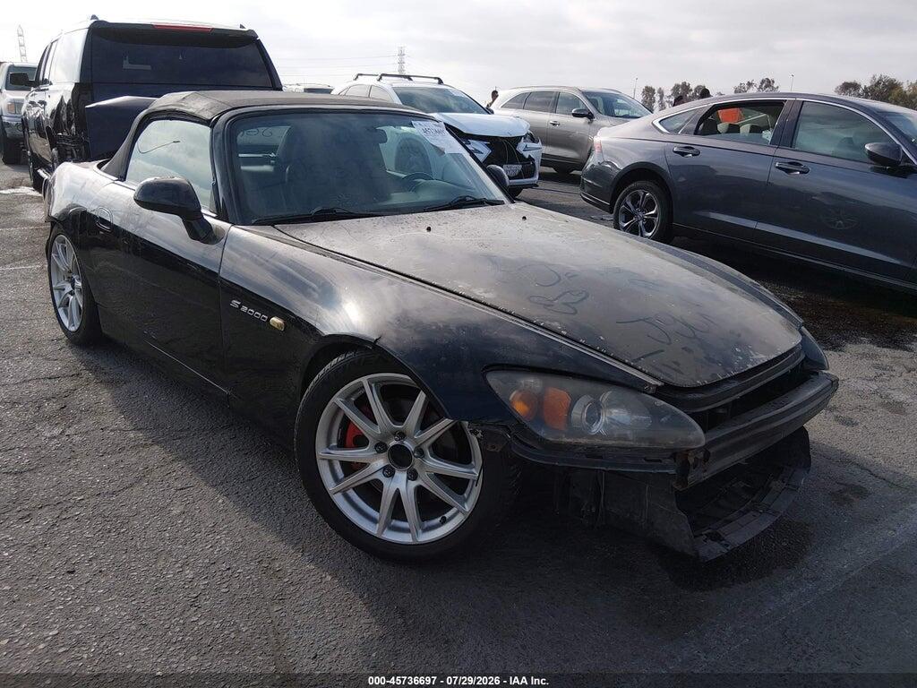 2006 HONDA S2000 JHMAP214X6S000886