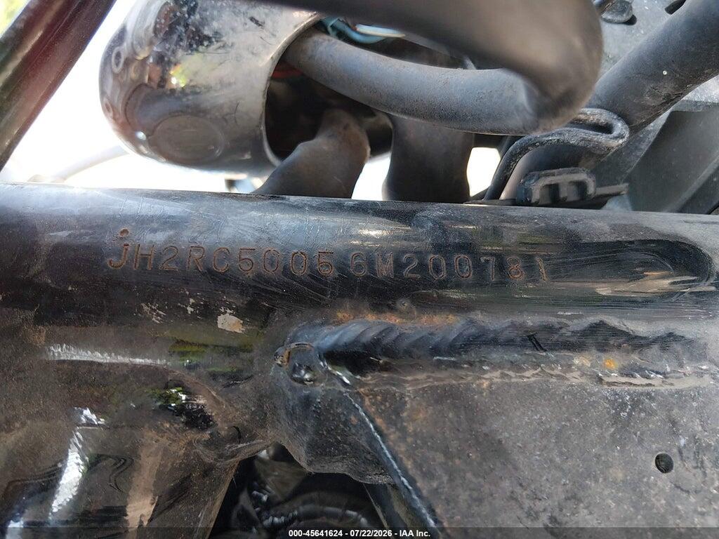 JH2RC50056M200781 2006 HONDA VT750 photo no. 10