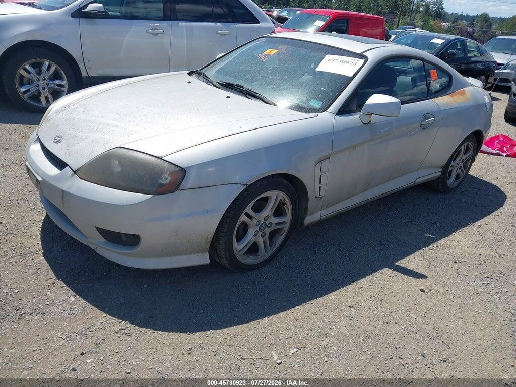 KMHHN65F86U190860 2006 HYUNDAI TIBURON photo no. 2