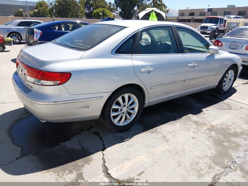 KMHFC46F46A097593 2006 HYUNDAI AZERA photo no. 4