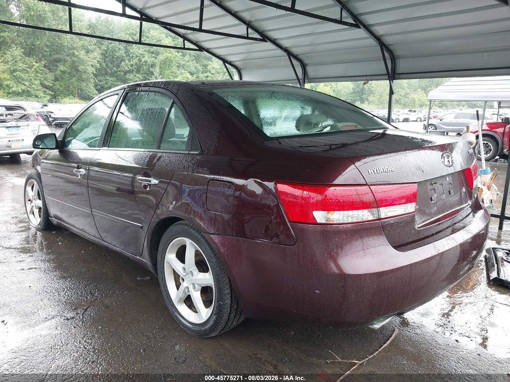 5NPEU46F36H069712 2006 HYUNDAI SONATA photo no. 3