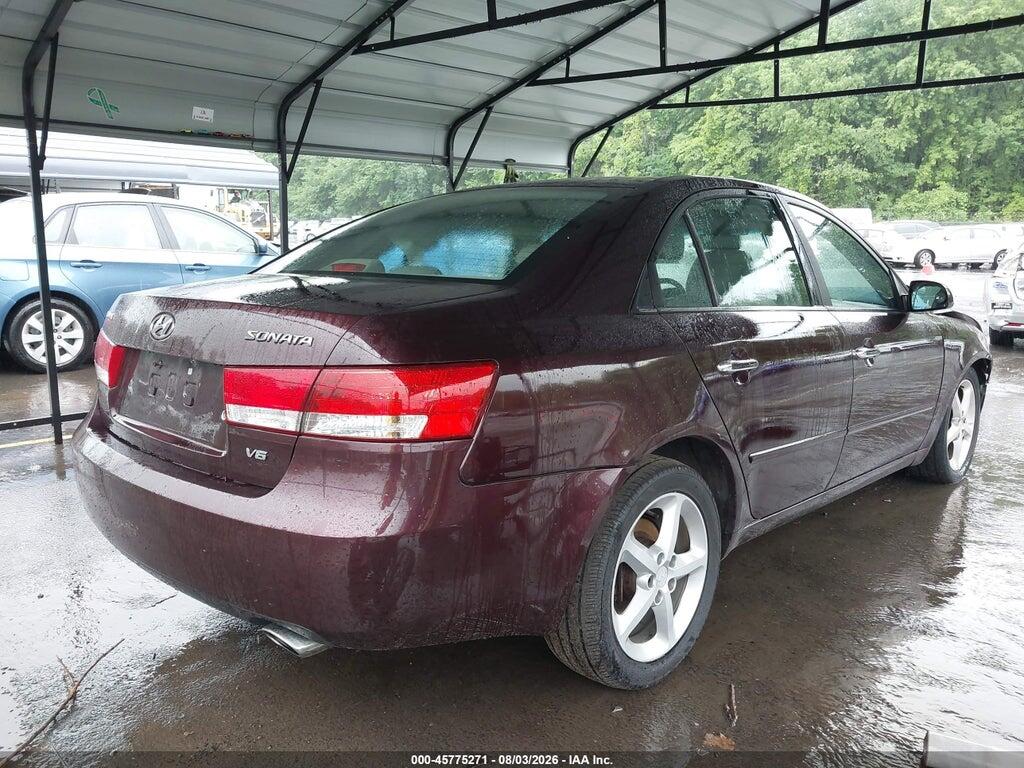 5NPEU46F36H069712 2006 HYUNDAI SONATA photo no. 4