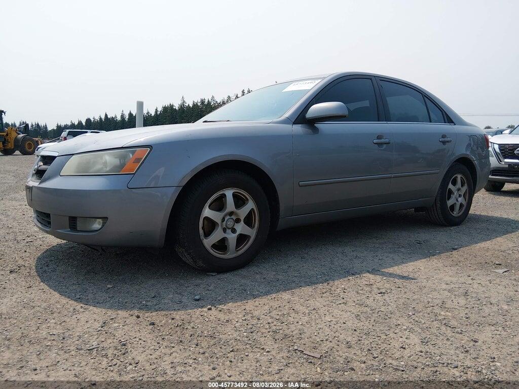 5NPEU46F76H023526 2006 HYUNDAI SONATA photo no. 2