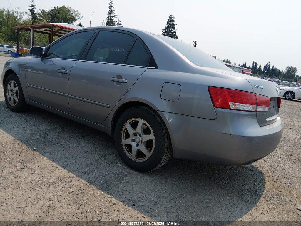 5NPEU46F76H023526 2006 HYUNDAI SONATA photo no. 3