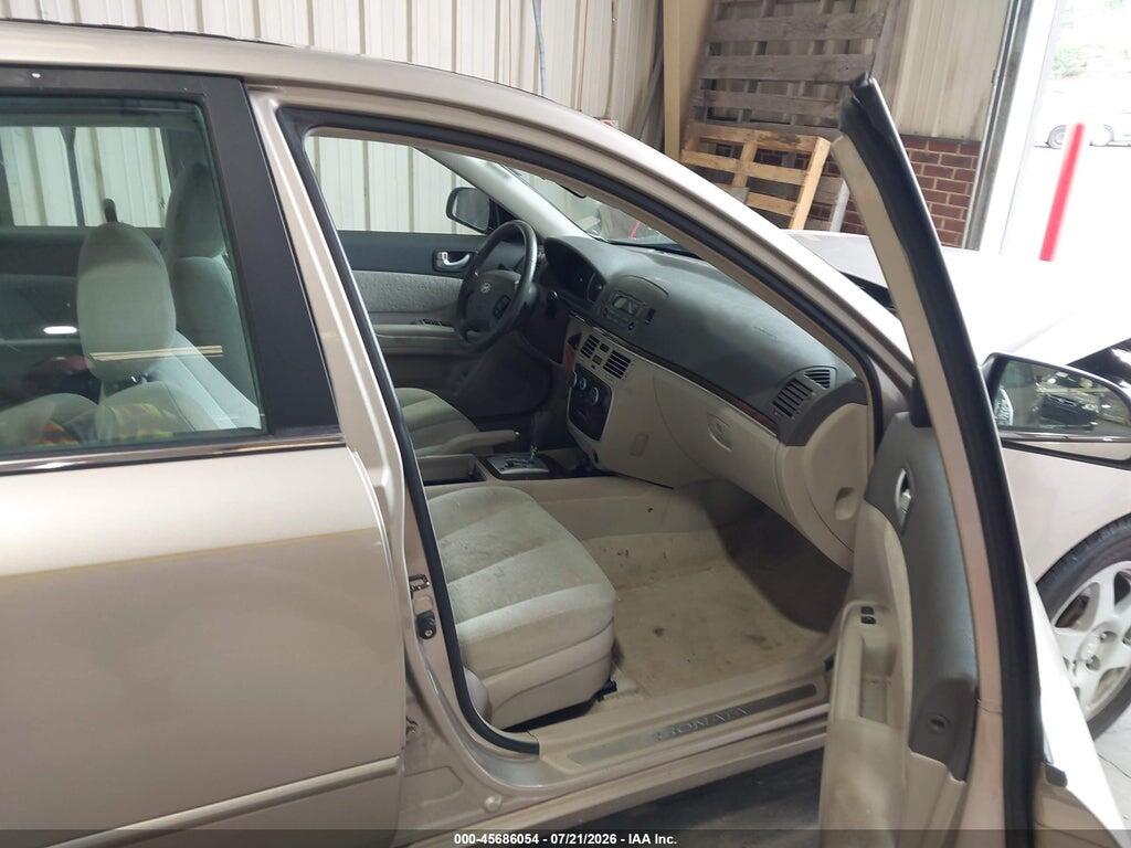 5NPEU46F86H015502 2006 HYUNDAI SONATA photo no. 5