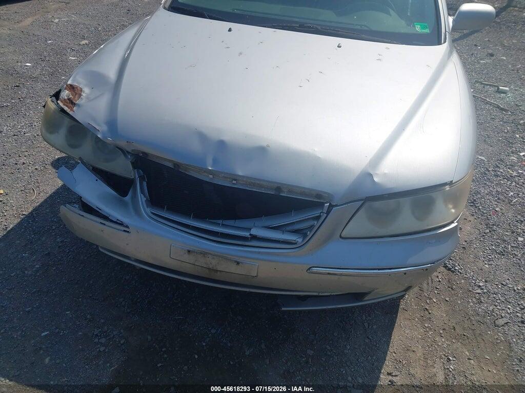 KMHFC46F76A050932 2006 HYUNDAI AZERA photo no. 6