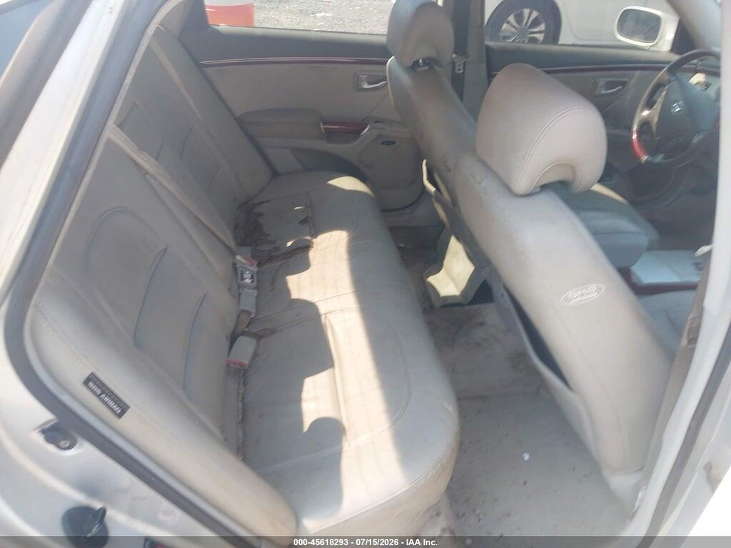 KMHFC46F76A050932 2006 HYUNDAI AZERA photo no. 8
