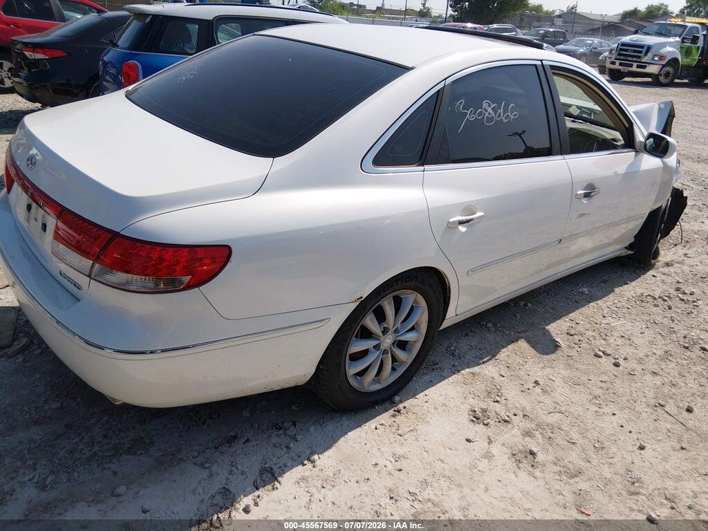 KMHFC46F86A042354 2006 HYUNDAI AZERA photo no. 4
