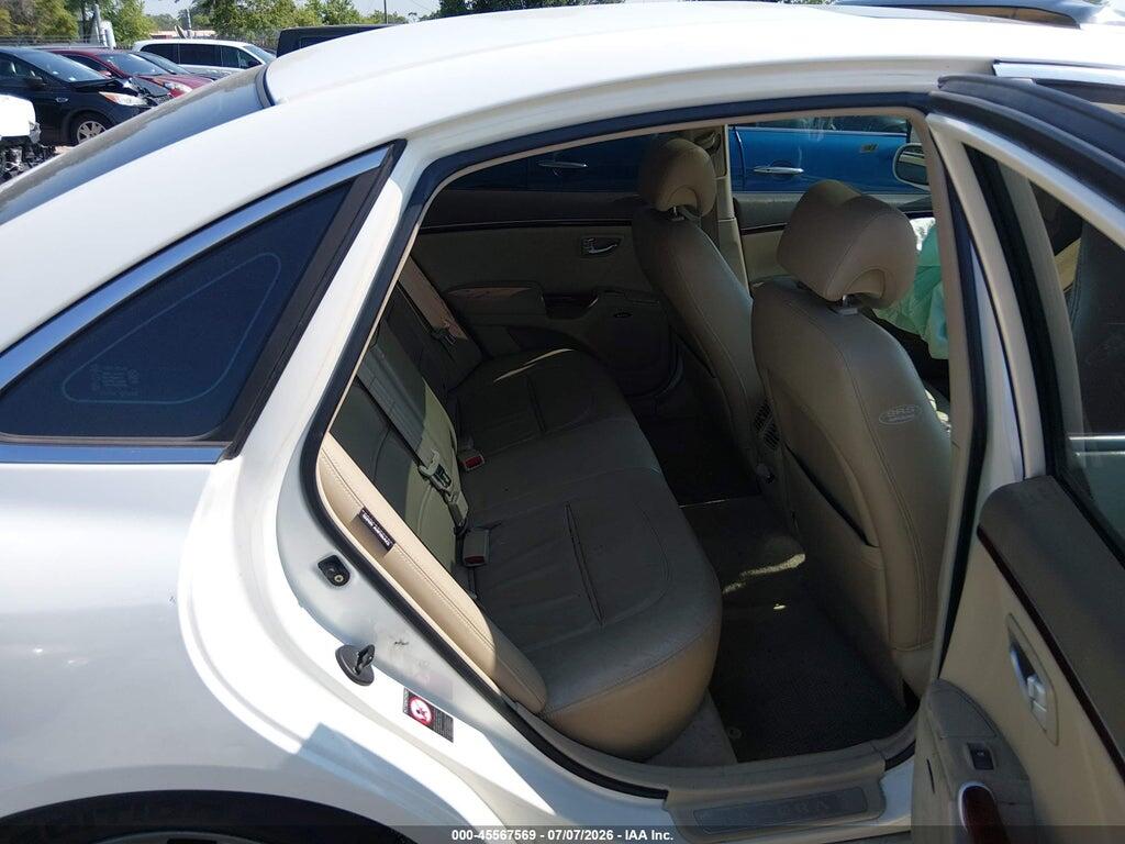 KMHFC46F86A042354 2006 HYUNDAI AZERA photo no. 8
