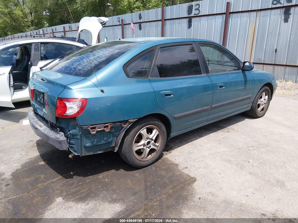 KMHDN56DX6U182930 2006 HYUNDAI ELANTRA photo no. 4