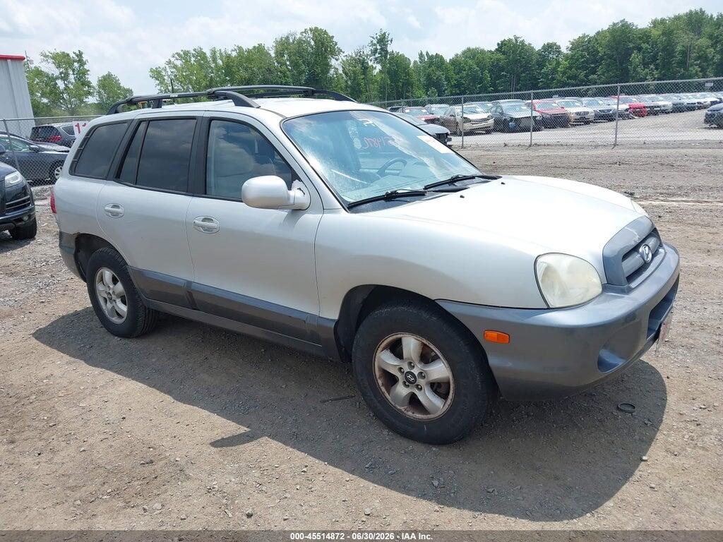 KM8SC73D86U085299 2006 HYUNDAI SANTA FE photo no. 1