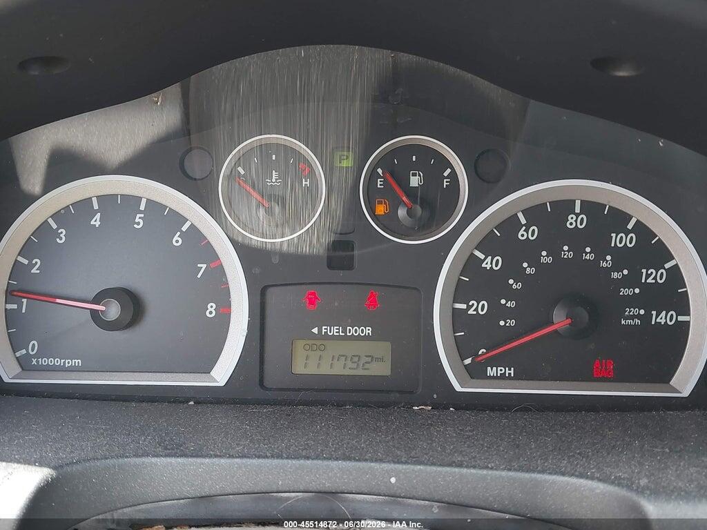 KM8SC73D86U085299 2006 HYUNDAI SANTA FE photo no. 7
