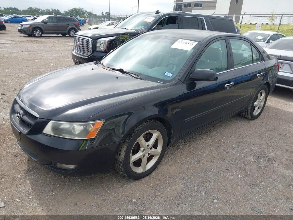 5NPEU46F56H008720 2006 HYUNDAI SONATA photo no. 2