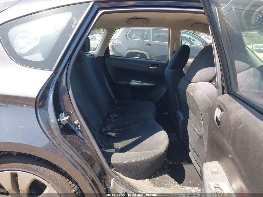 JF1GH61699H827271 2009 SUBARU IMPREZA photo no. 8