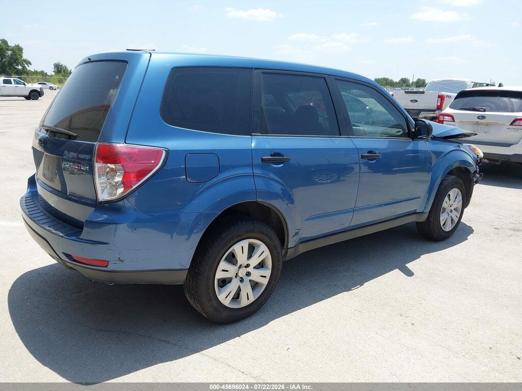 JF2SH61699H767840 2009 SUBARU FORESTER photo no. 4