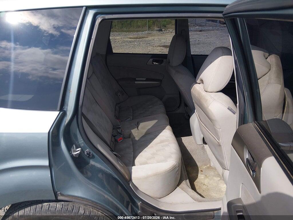 JF2SH63669H725980 2009 SUBARU FORESTER photo no. 8