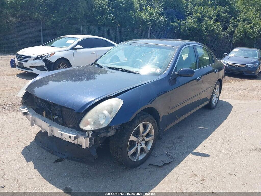 JNKCV51F76M606992 2006 INFINITI G35X photo no. 2