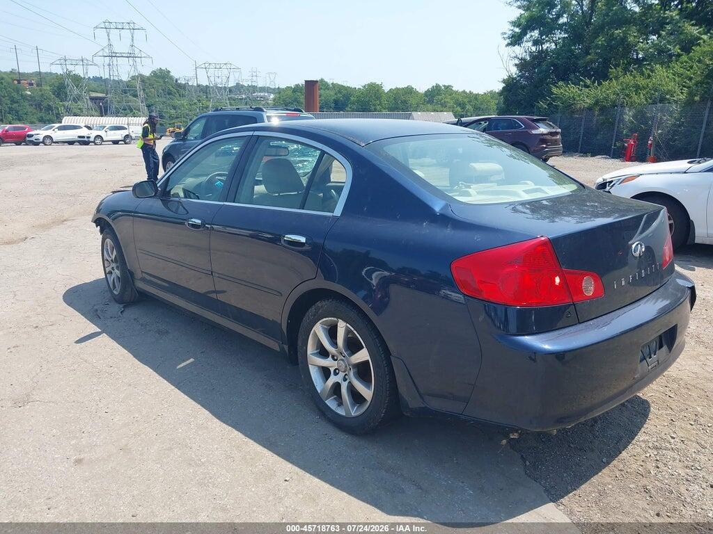 JNKCV51F76M606992 2006 INFINITI G35X photo no. 3
