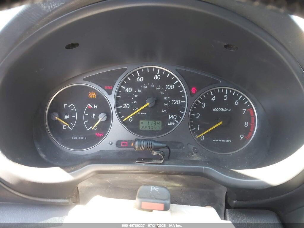 JF1GG29663G800879 2003 SUBARU IMPREZA photo no. 7
