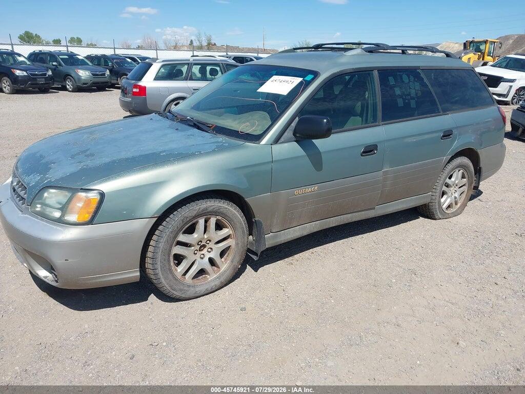 4S3BH675037654787 2003 SUBARU OUTBACK photo no. 2