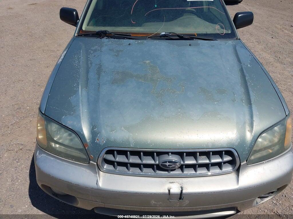 4S3BH675037654787 2003 SUBARU OUTBACK photo no. 6