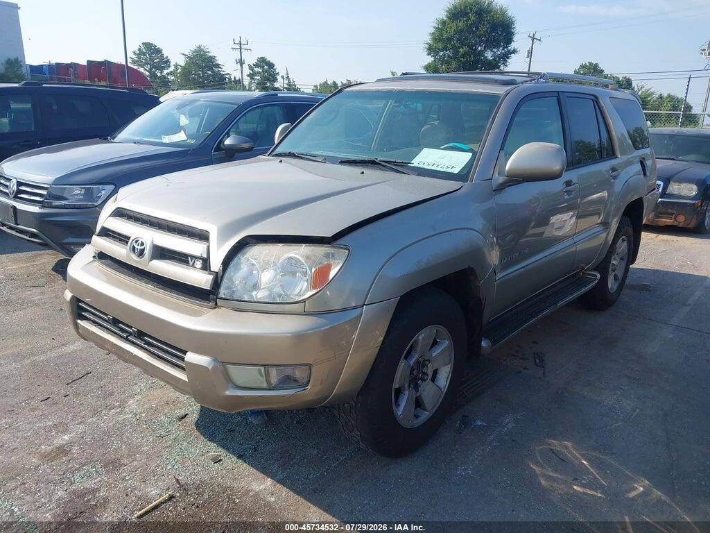 JTEBT17RX38004956 2003 TOYOTA 4RUNNER photo no. 2