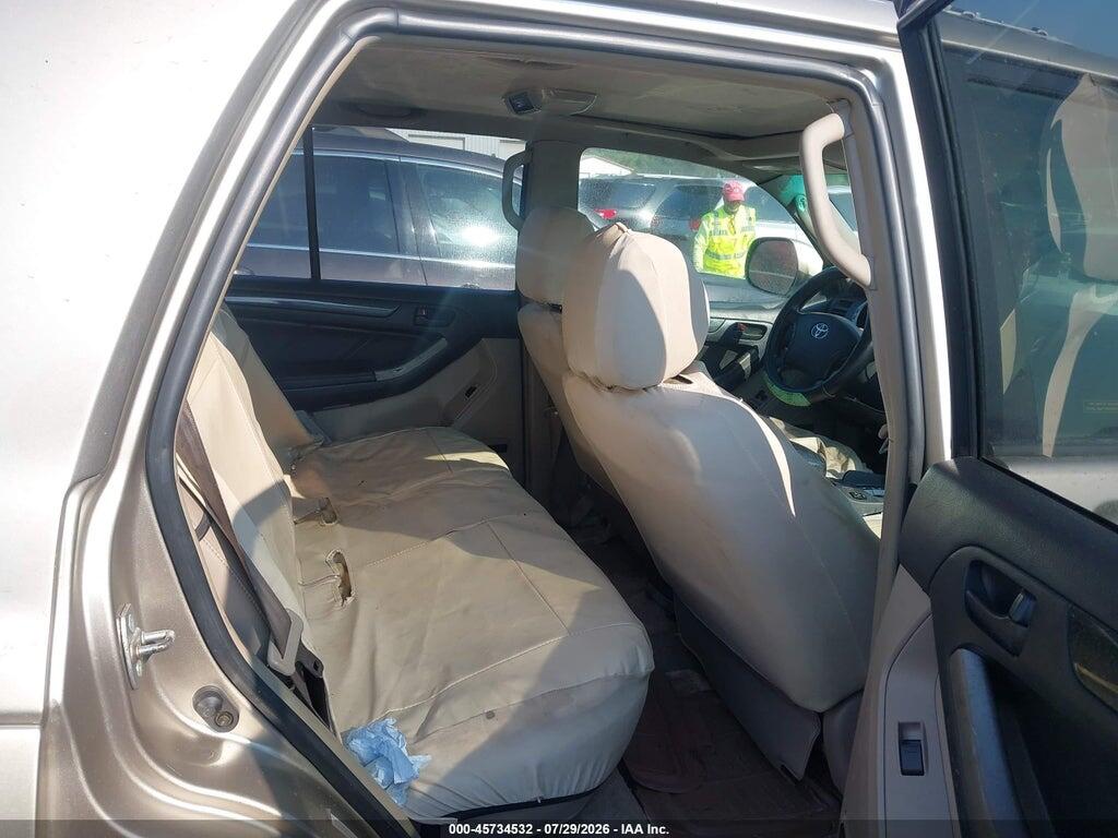 JTEBT17RX38004956 2003 TOYOTA 4RUNNER photo no. 8