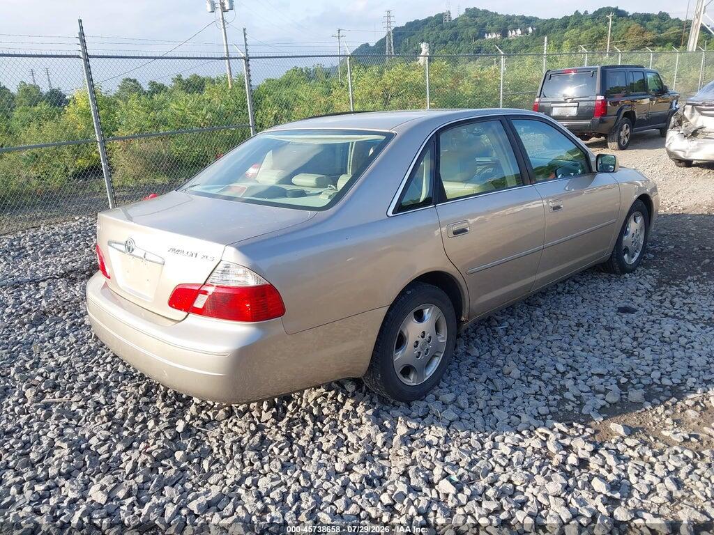4T1BF28B33U333763 2003 TOYOTA AVALON photo no. 4
