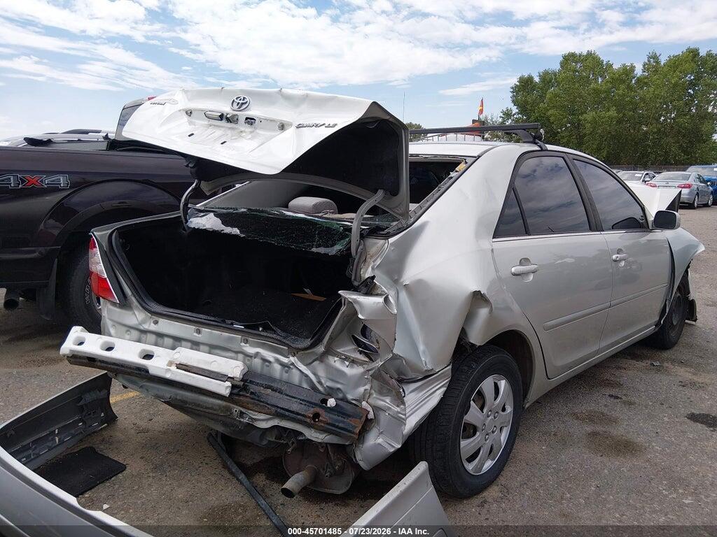 JTDBE32K030203842 2003 TOYOTA CAMRY photo no. 4