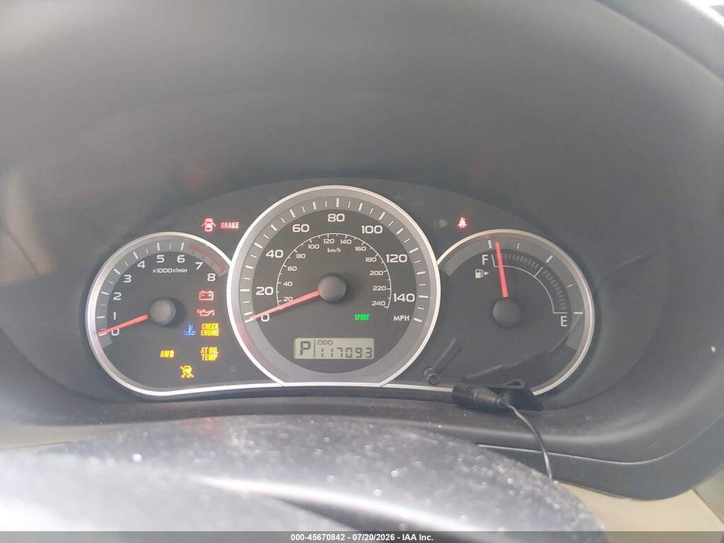 JF1GH63619H800076 2009 SUBARU IMPREZA OUTBACK SPORT photo no. 7