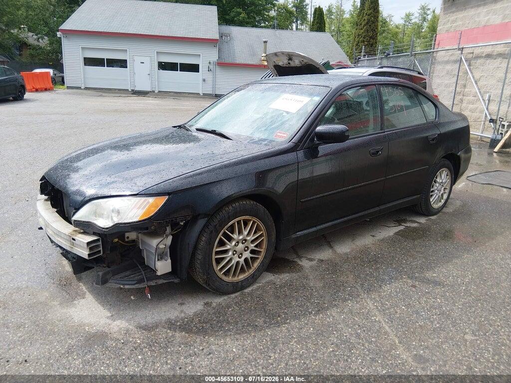 4S3BL626697229825 2009 SUBARU LEGACY photo no. 2