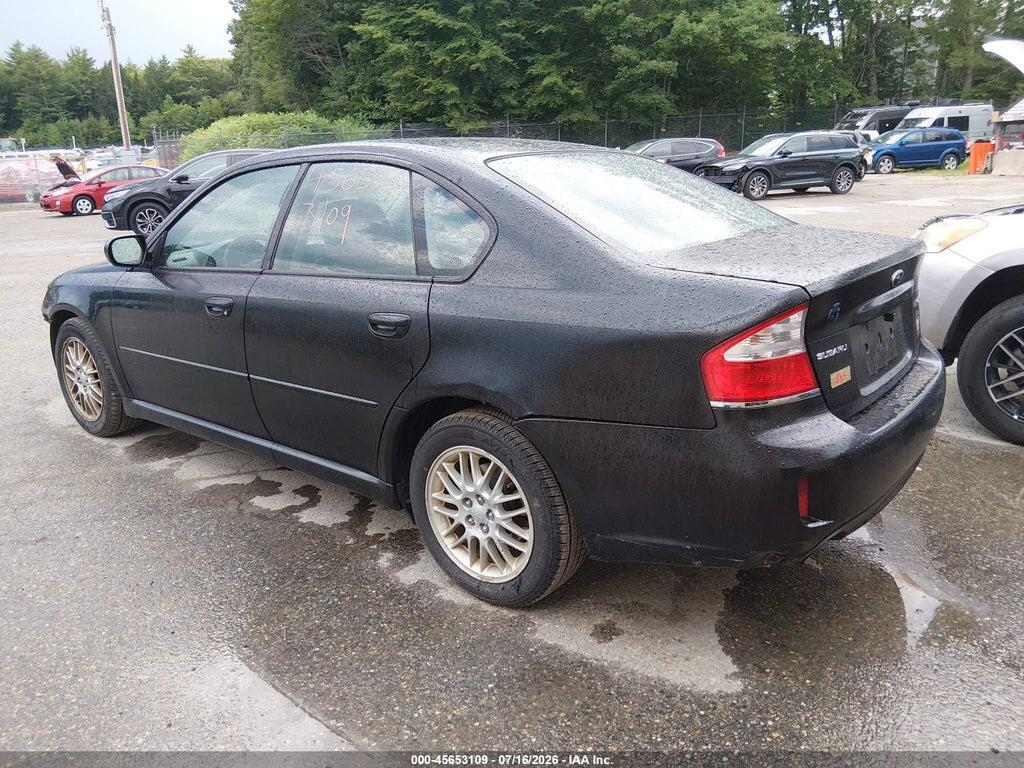 4S3BL626697229825 2009 SUBARU LEGACY photo no. 3