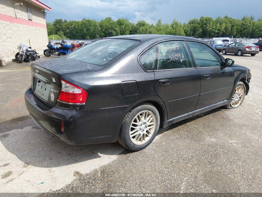 4S3BL626697229825 2009 SUBARU LEGACY photo no. 4