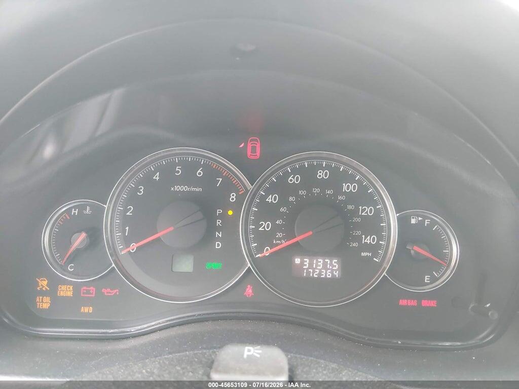 4S3BL626697229825 2009 SUBARU LEGACY photo no. 7