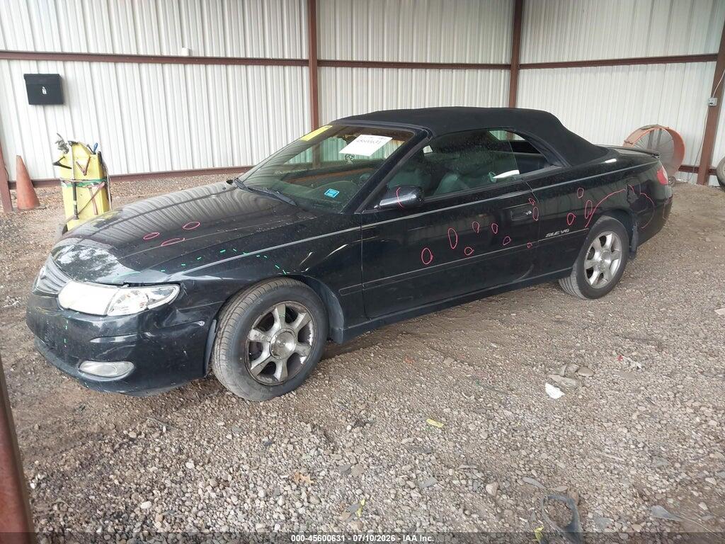 2T1FF28PX3C610942 2003 TOYOTA CAMRY SOLARA photo no. 2
