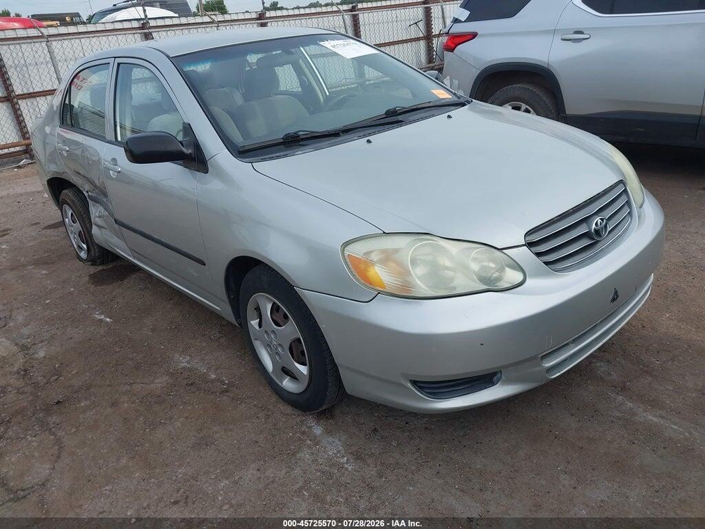 JTDBR32EX30019121 2003 TOYOTA COROLLA photo no. 1