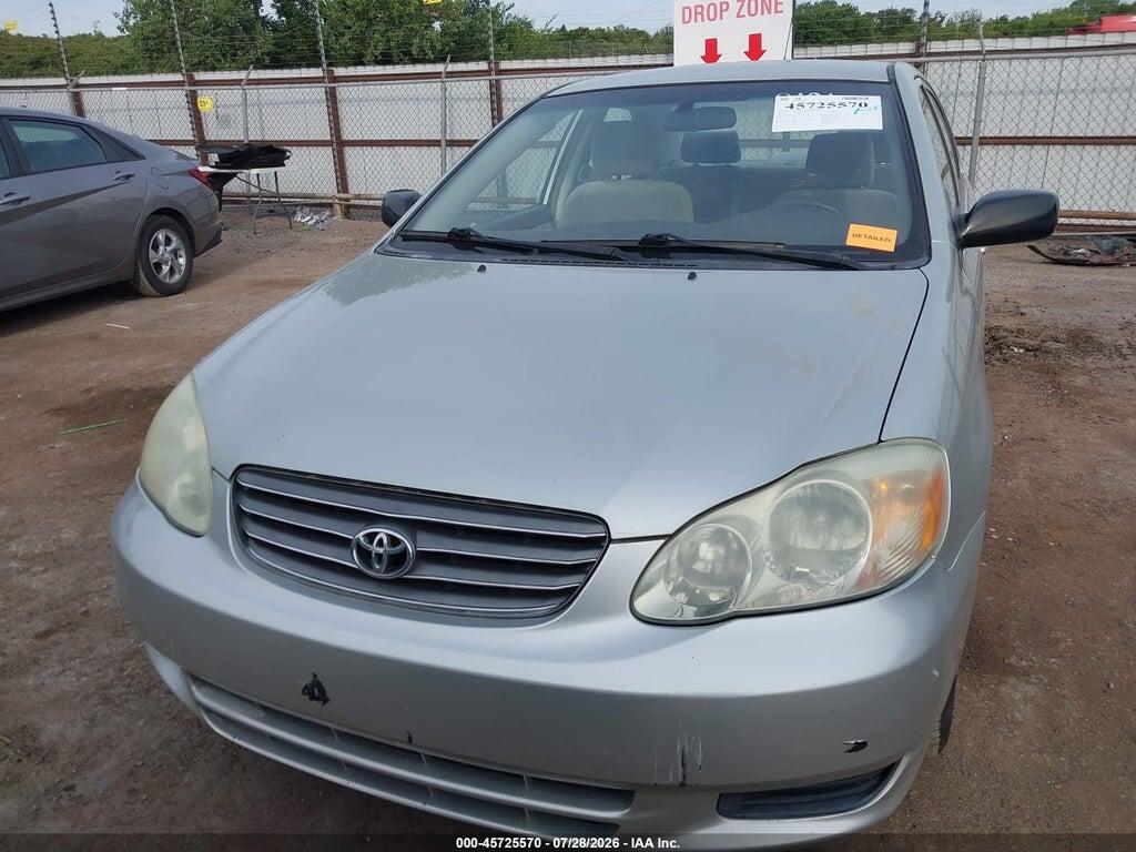 JTDBR32EX30019121 2003 TOYOTA COROLLA photo no. 12