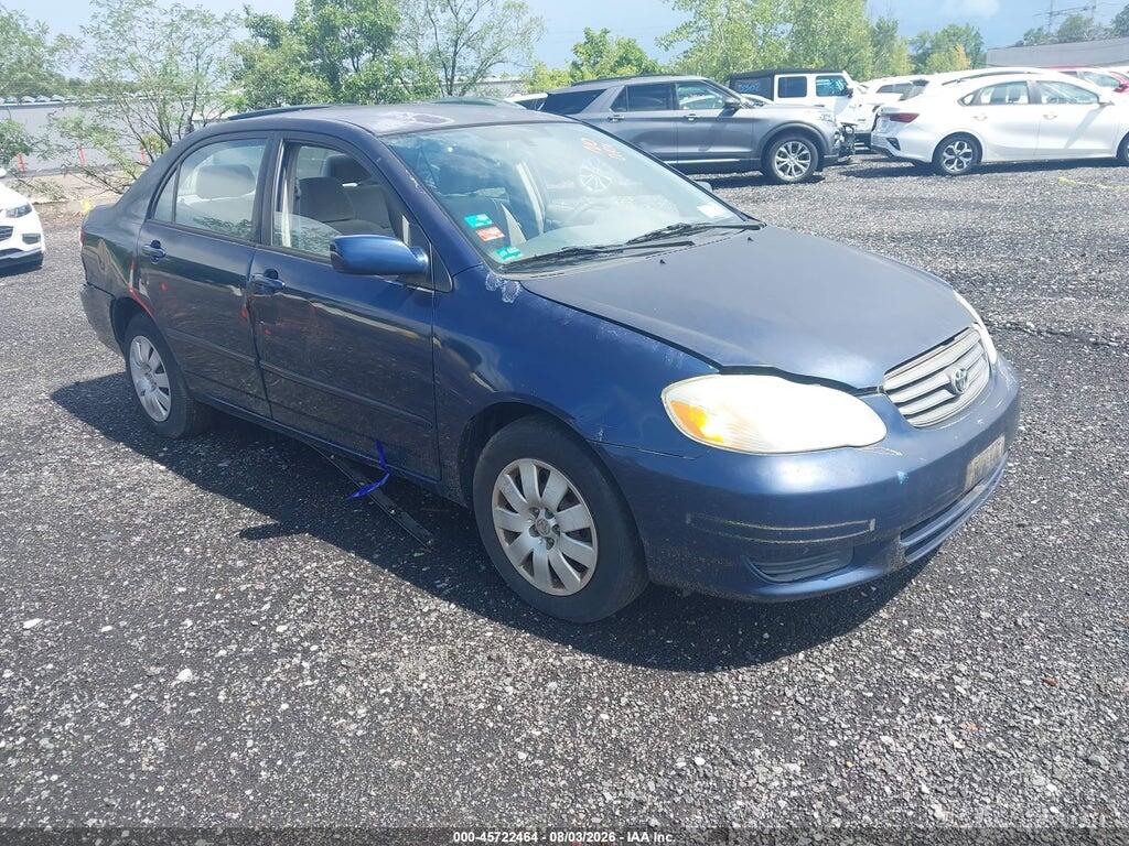 2T1BR32E33C010394 2003 TOYOTA COROLLA photo no. 1