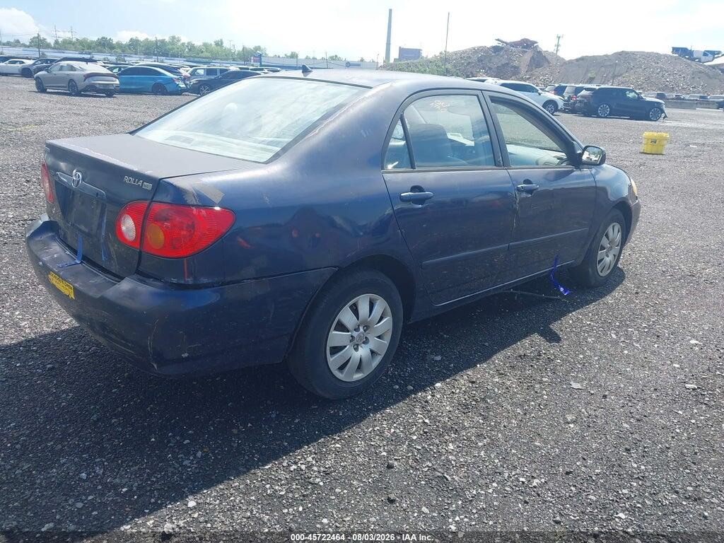 2T1BR32E33C010394 2003 TOYOTA COROLLA photo no. 4