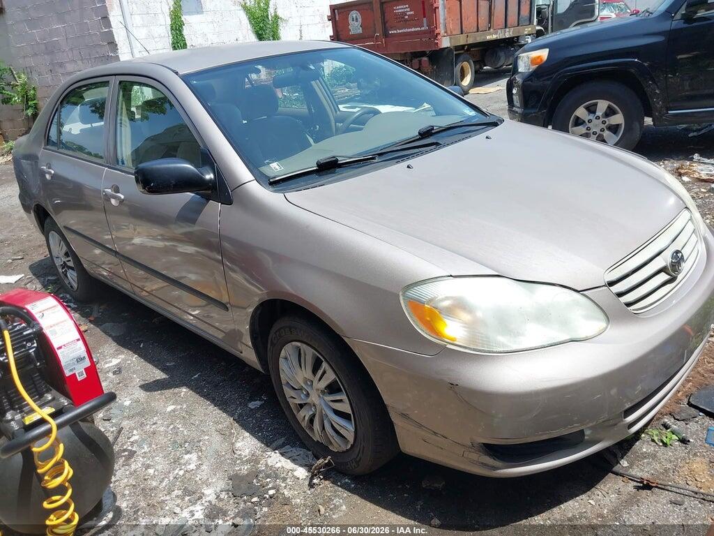 2T1BR32E13C018204 2003 TOYOTA COROLLA photo no. 1