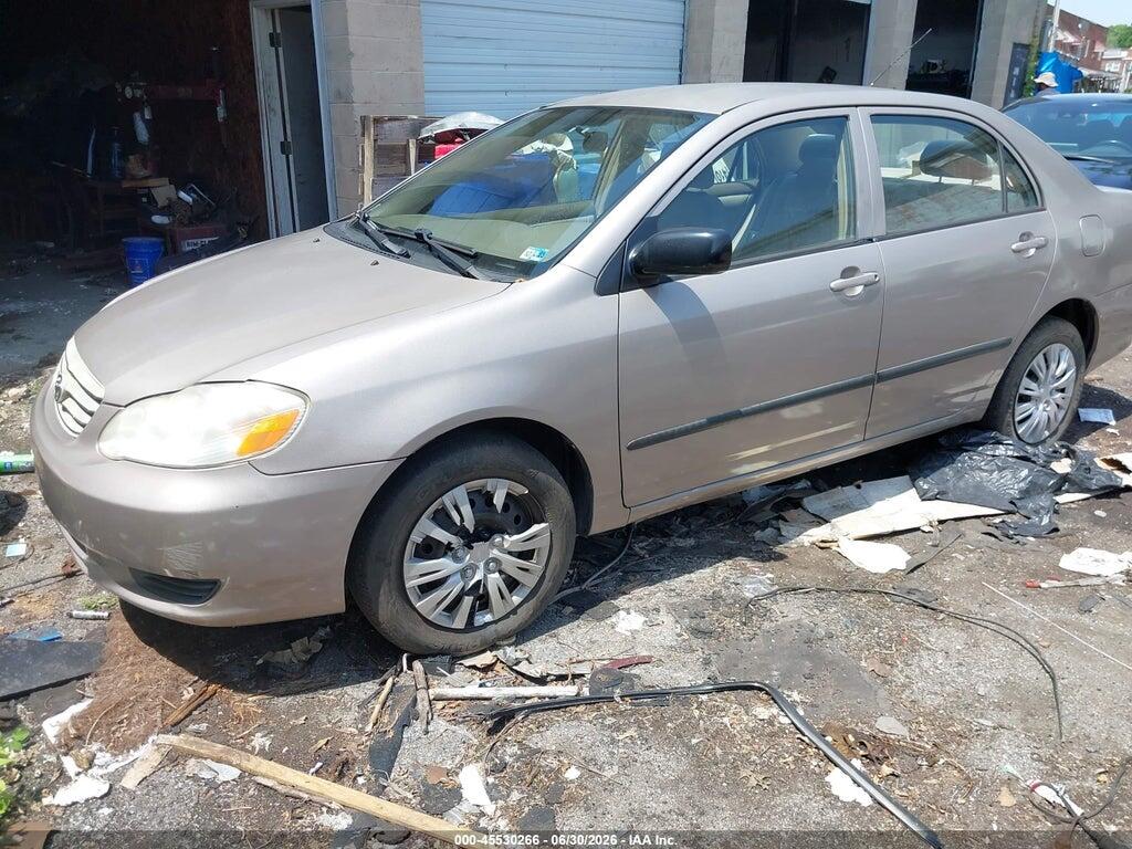2T1BR32E13C018204 2003 TOYOTA COROLLA photo no. 2