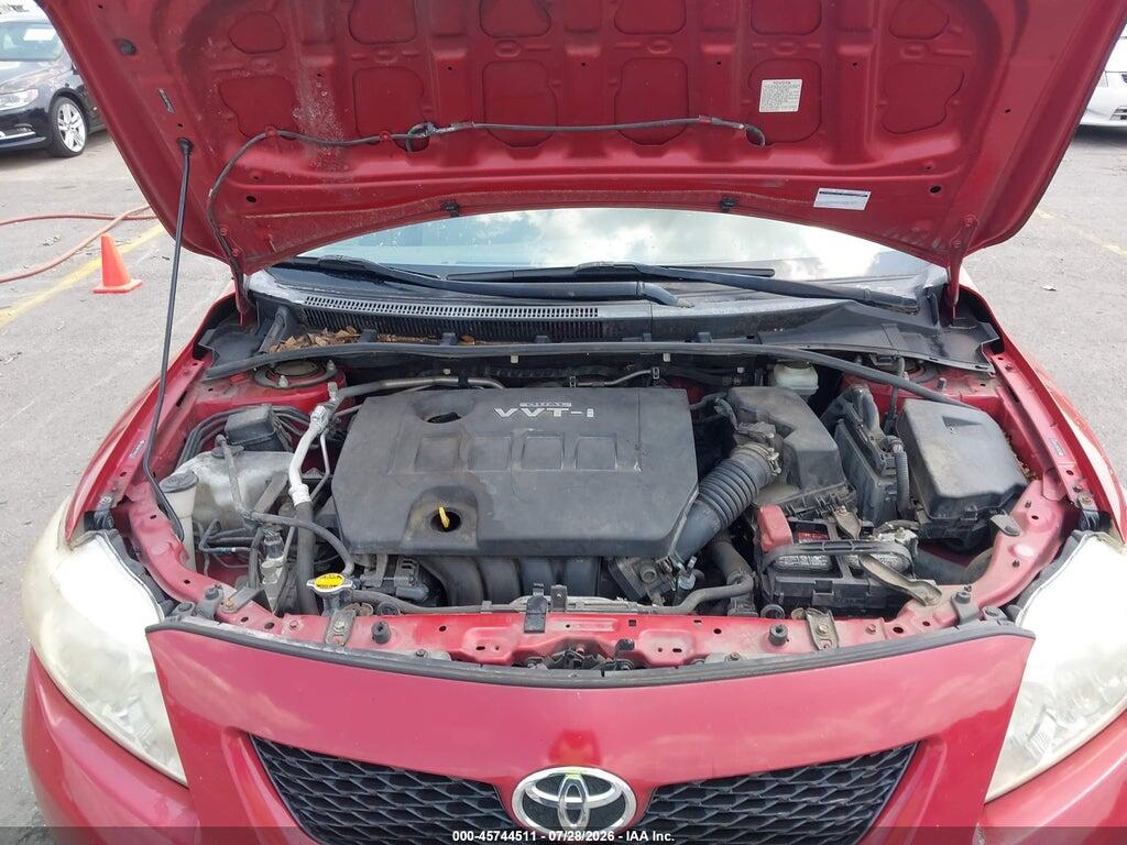 JTDBL40E199032712 2009 TOYOTA COROLLA photo no. 10