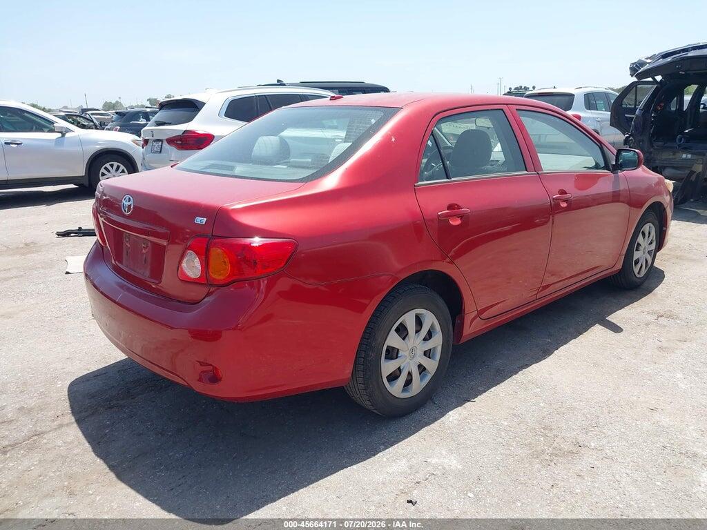 JTDBL40E89J007479 2009 TOYOTA COROLLA photo no. 4